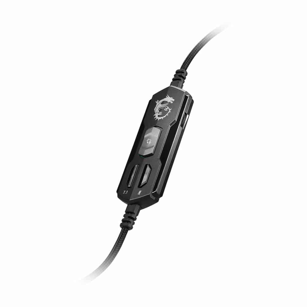 (image for) MSI IMMERSE GH50 7.1Ch Surround RGB Gaming Headset USB